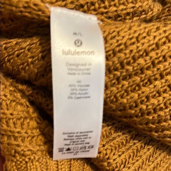 Lululemon Softer Still Wrap Sweater Cape Poncho Modern - Picture 13 of 16